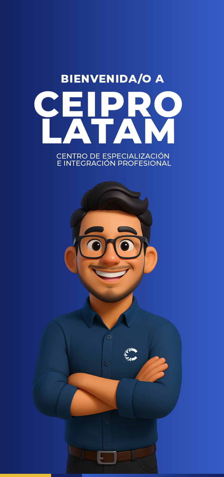 BIENVENIDA/O A background